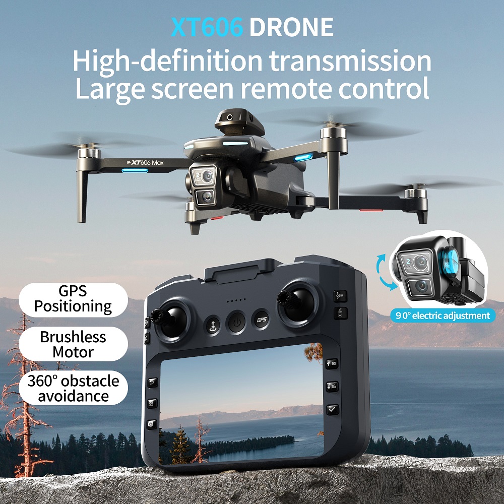 Дрон XT606 MAX 3 с аккумулятор – обзор и цена Drone Mapping